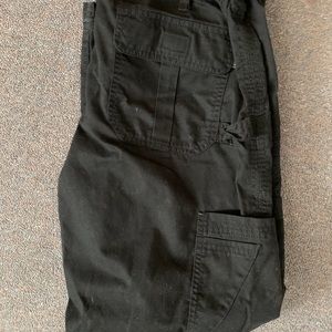Black scrub pants
